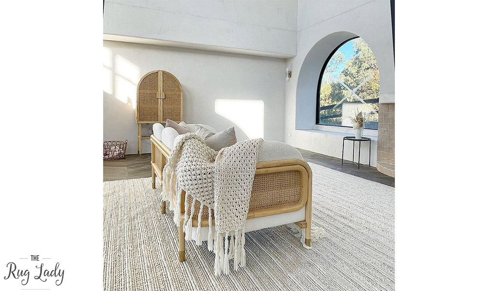 Harvey Ivory Textured Wool Rug – The Rug Lady