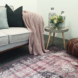 Spirit Red Medallion Transitional Rug