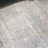 Spirit Silver Oriental Transitional Rug
