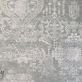 Spirit Silver Oriental Transitional Rug