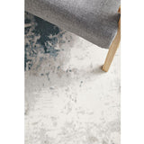 Emira Multi Colour Teal Abstract Rug