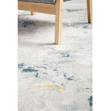 Emira Multi Colour Teal Abstract Rug