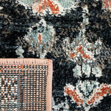 Elly Beige Orange Medallion Transitional Rug