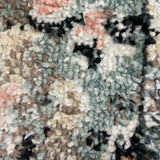Elly Beige Orange Medallion Transitional Rug