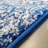 Awaken Navy Blue Over Dyed Oriental Rug