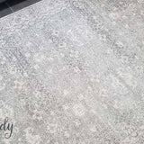 Awaken Silver Over Dyed Oriental Rug