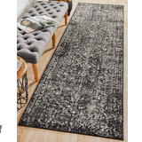 Awaken Charcoal Medallion Rug