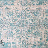 Awaken Blue Ivory Medallion Rug