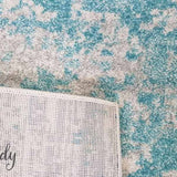 Awaken Blue Ivory Medallion Rug