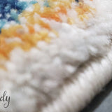 Awaken Ivory Orange Patterned Rug