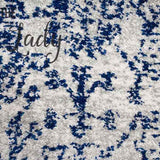 Awaken Blue White Power Loomed Hallway Runner