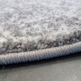 Awaken Grey Oriental Round Rug