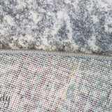 Awaken Grey Oriental Round Rug