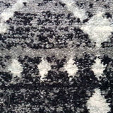 Awaken Black Tribal Rug