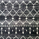 Awaken Black Tribal Rug