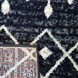 Awaken Black Tribal Rug