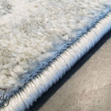 Awaken Silver Flower Medallion Transitional Rug