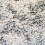 Awaken Silver Flower Medallion Transitional Rug