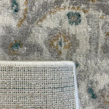 Emira Green Off White Ornate Medallion Rug