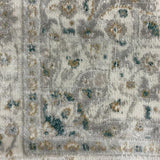 Emira Green Off White Ornate Medallion Rug