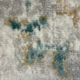 Emira Green Off White Ornate Medallion Rug