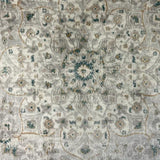 Emira Green Off White Ornate Medallion Rug