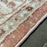 Emira Beige Grey Floral Medallion Rug