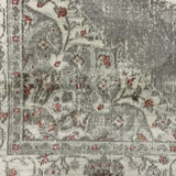 Emira Beige Grey Floral Medallion Rug