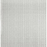 Empire Off White Geometric Greek Key Rug