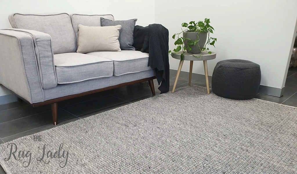 Essence Scandinavian Fox Silver Felted Wool Rug | Best Sellers | The ...