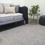 Essence Scandinavian Fox Silver Felted Wool Rug