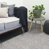 Essence Scandinavian Fox Silver Felted Wool Rug