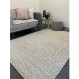 Essence Scandinavian Pumice Grey Felted Wool Rug