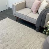 Essence Scandinavian Pumice Grey Felted Wool Rug