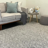 Essence Scandinavian Silver Felted Wool Rug
