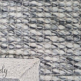 Essence Scandinavian Grey Felted Wool Rug