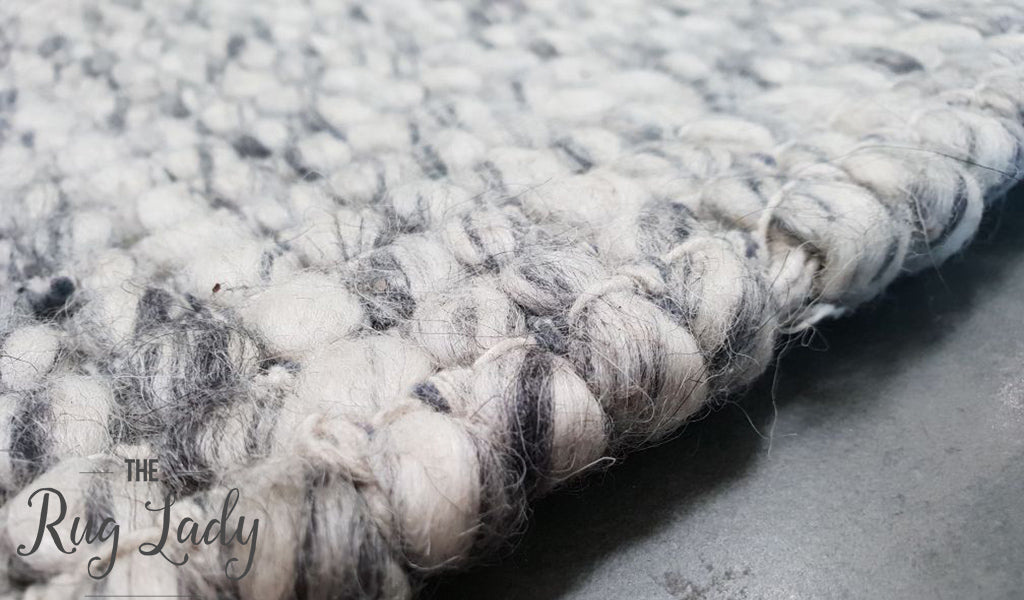 Essence Scandinavian Grey Felted Wool Rug Best Sellers The Rug Lady
