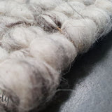 Darcy Light Grey Felted Wool Rug