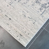 Awaken Silver Medallion Rug