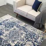 Awaken Navy Medallion Rug