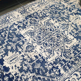 Awaken Navy Medallion Rug