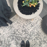 Awaken Silver Medallion Rug