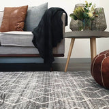 Awaken Silver Diamond Rug