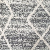 Awaken Silver Diamond Rug