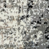 Eliza Grey Distressed Abstract Transitional Rug