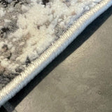 Eliza Grey Distressed Abstract Transitional Rug
