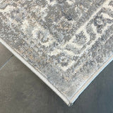 Eliza Beige Grey Medallion Transitional Rug