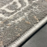 Eliza Beige Grey Medallion Transitional Rug