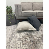 Eliza Beige Grey Medallion Transitional Rug