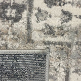 Eliza Beige Grey Medallion Transitional Rug